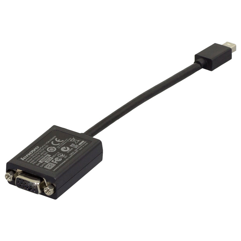 مبدل Mini DisplayPort به VGA لنوو مدل R102