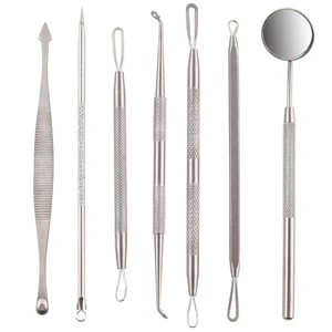 مجموعه ابزار پاک-سازی پوست کیو وای اچ مدل derm-3198 بسته 7 عددی