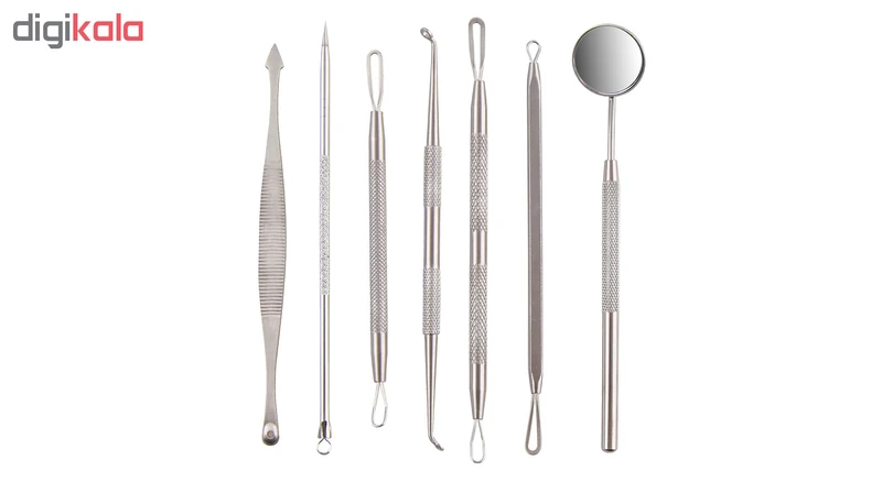 عکس شماره 5 : مجموعه ابزار پاک-سازی پوست کیو وای اچ مدل derm-3198 بسته 7 عددی