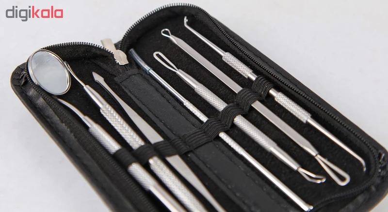 عکس شماره 6 : مجموعه ابزار پاک-سازی پوست کیو وای اچ مدل derm-3198 بسته 7 عددی