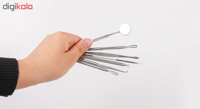 عکس شماره 7 : مجموعه ابزار پاک-سازی پوست کیو وای اچ مدل derm-3198 بسته 7 عددی