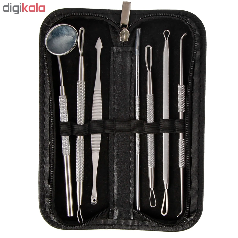 عکس شماره 10 : مجموعه ابزار پاک-سازی پوست کیو وای اچ مدل derm-3198 بسته 7 عددی
