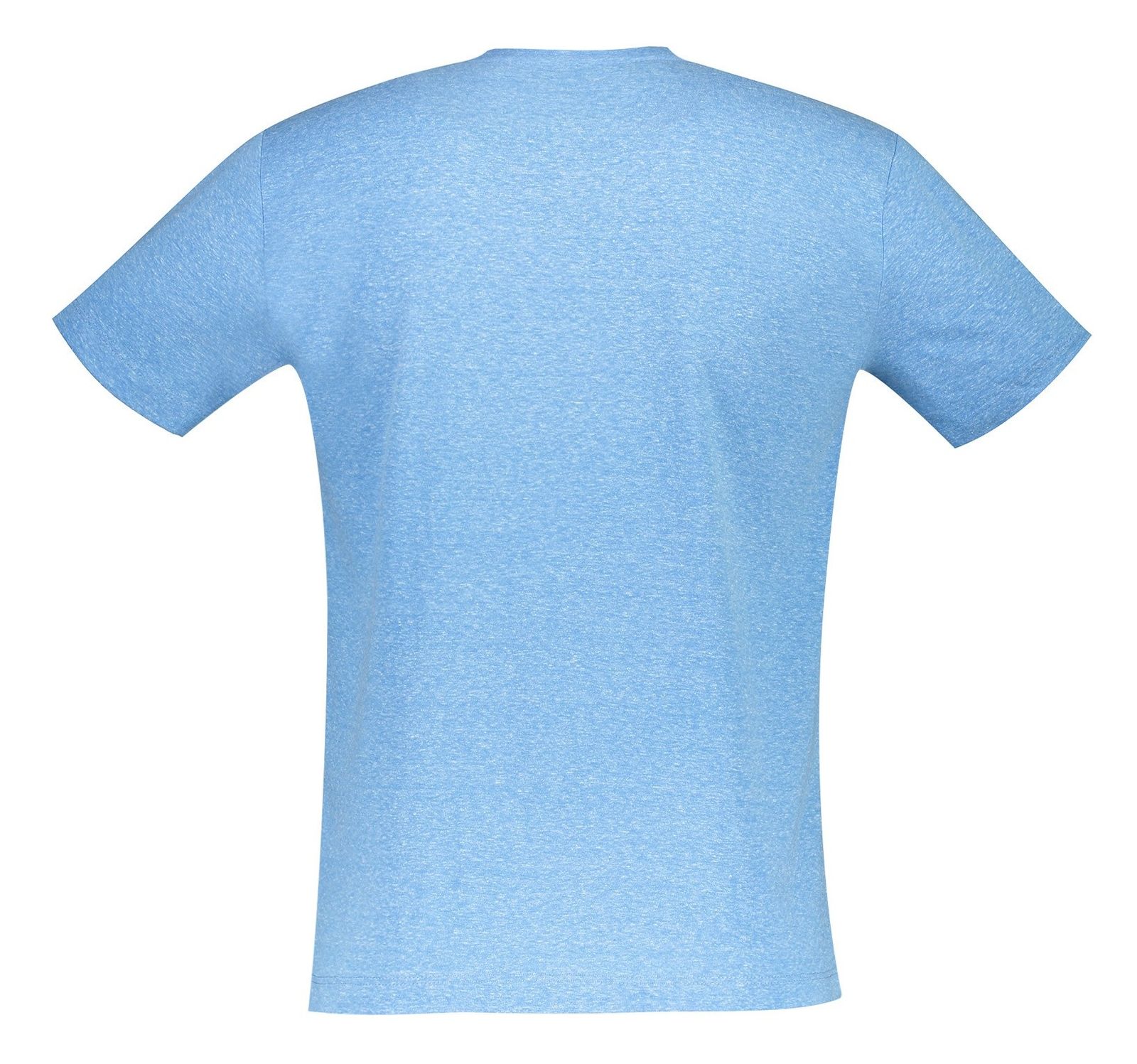 تی شرت یقه گرد مردانه - متی - آبي روشن - 3