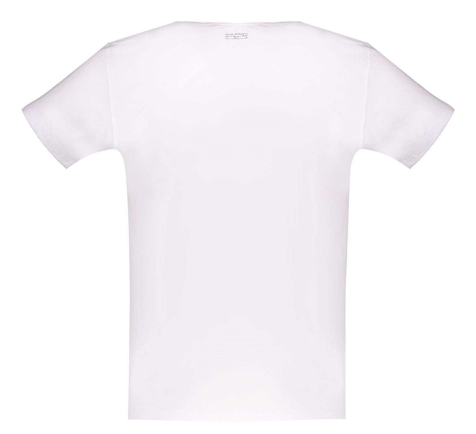 تی شرت نخی یقه گرد مردانه- نامدارز