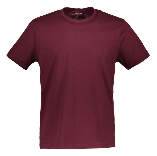 تی شرت نخی یقه گرد مردانه - ال سی وایکیکی