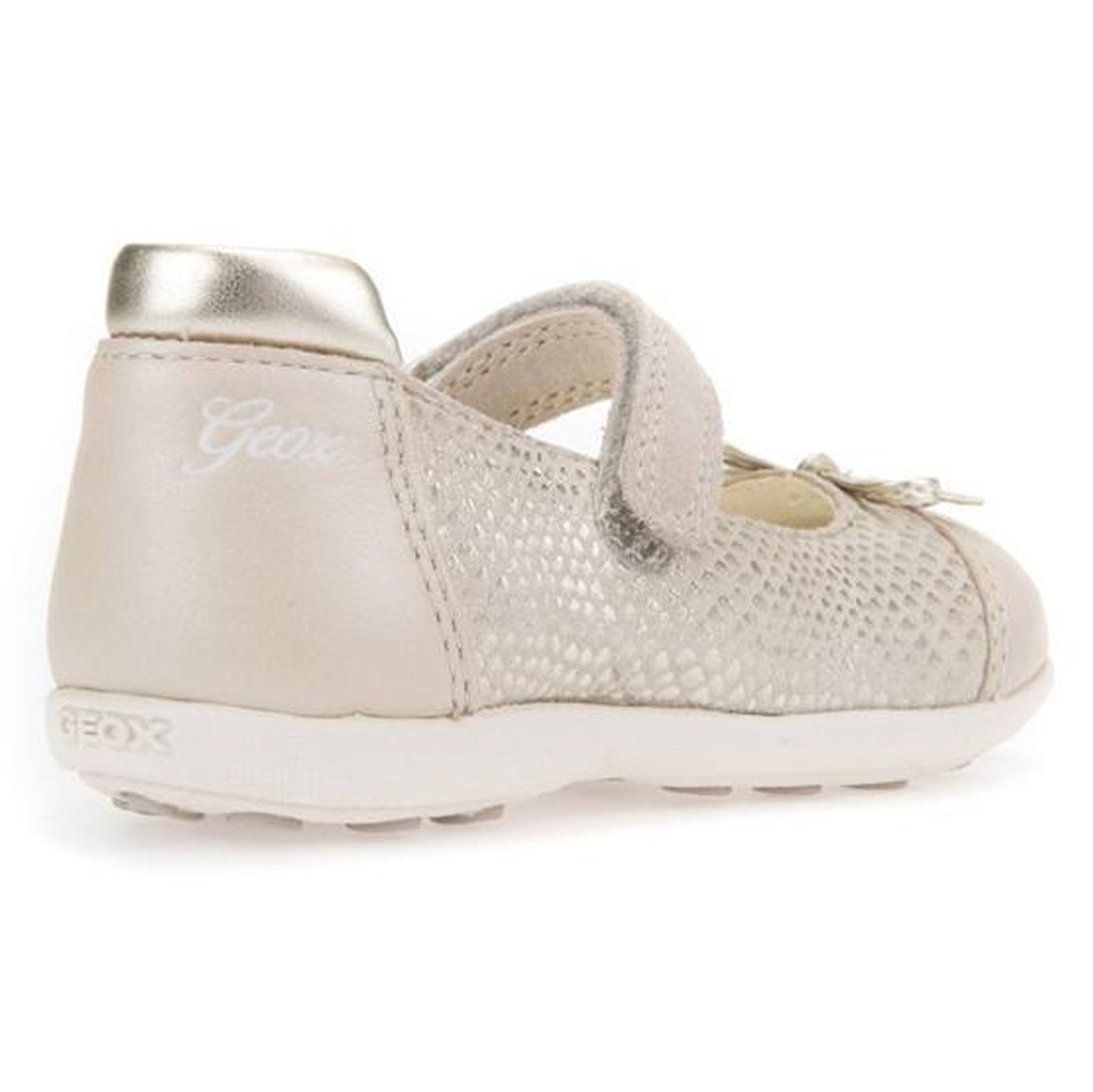 کفش چرم چسبی نوزادی دخترانه JODIE - جی اوکس - بژ - 6