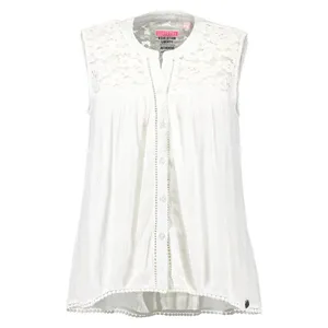 بلوز ویسکوز آستین حلقه ای زنانه - سوپردرای