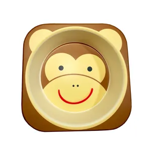 کاسه مربع کودک مدل MONKEY-33