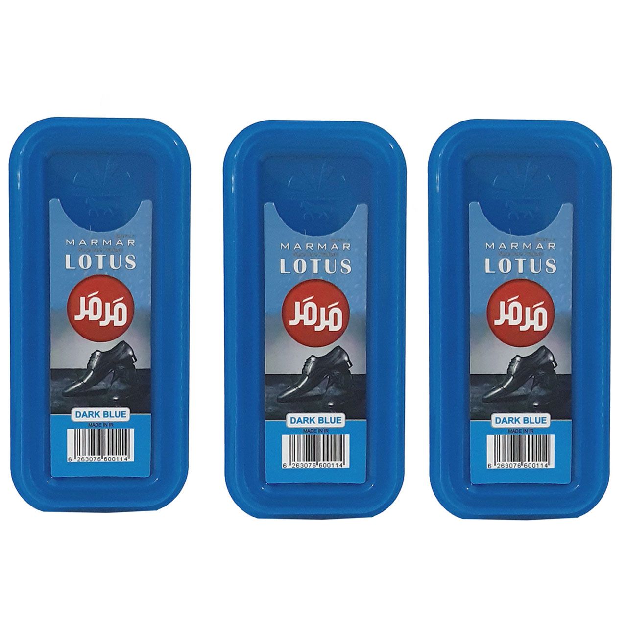 واکس براق کننده کفش مرمر لوتوس کد sg0051 بسته 3 عددی -  - 1
