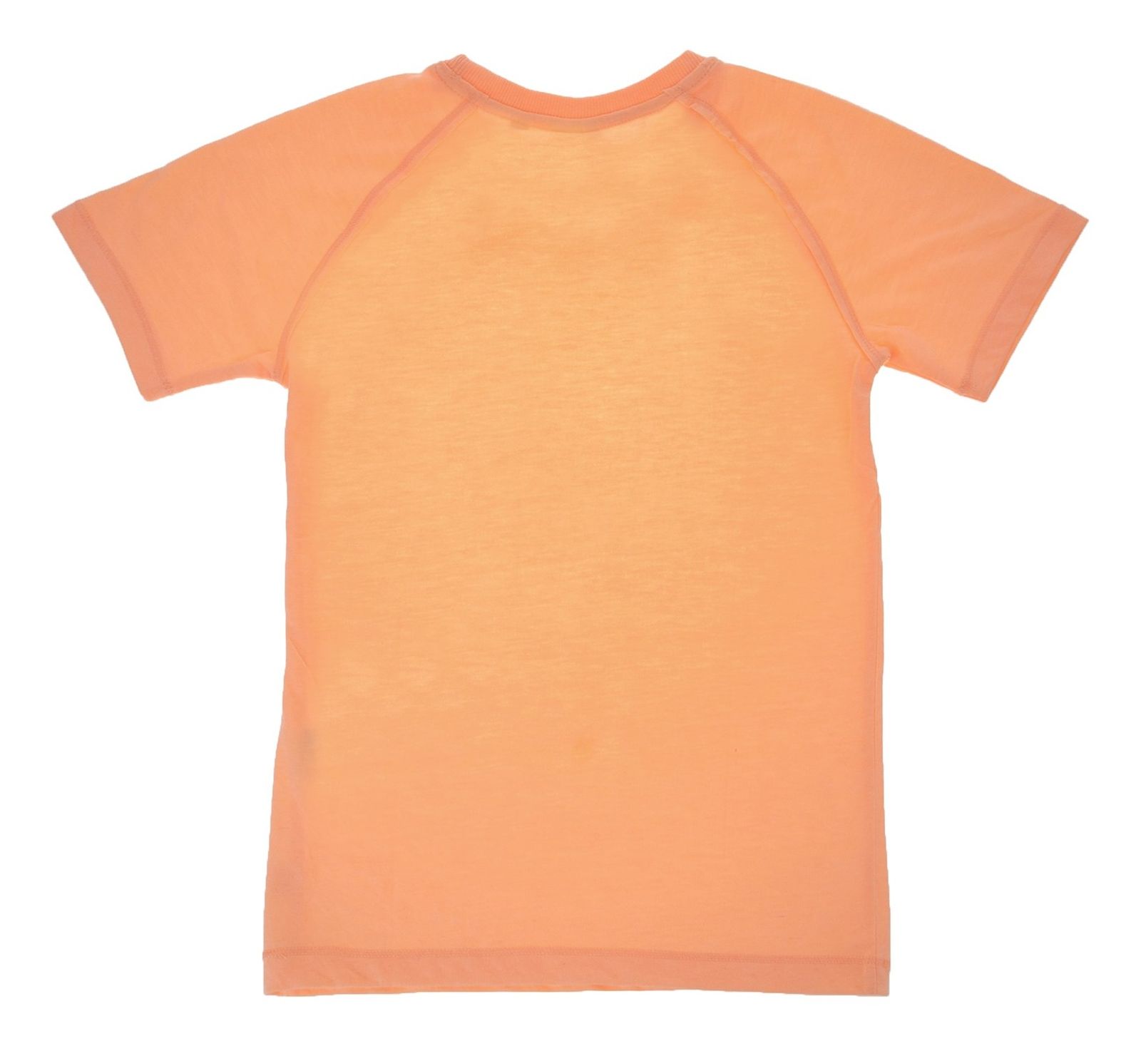 تی شرت نخی یقه گرد پسرانه - بلوکیدز - نارنجي - 3