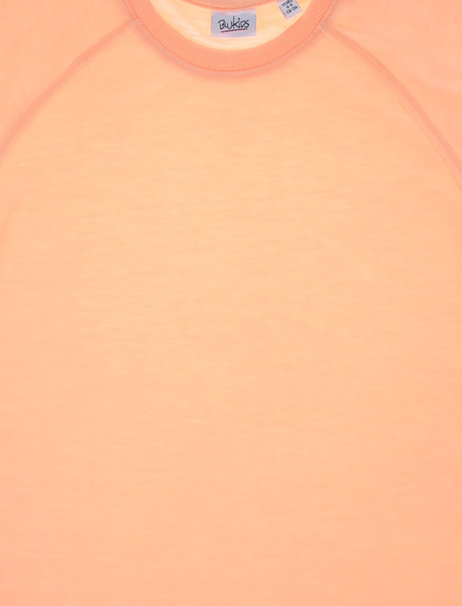 تی شرت نخی یقه گرد پسرانه - بلوکیدز - نارنجي - 4