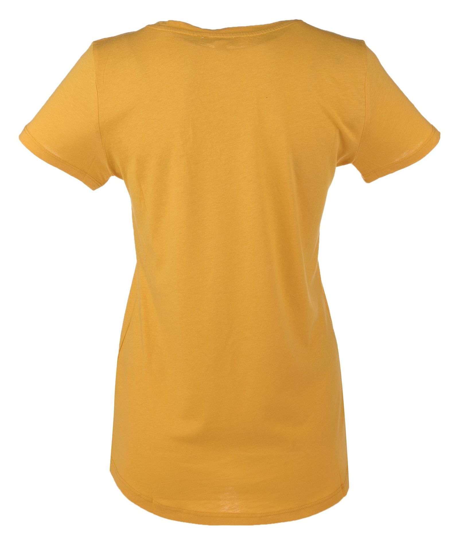 تی شرت نخی زنانه - یوپیم - زرد - 3