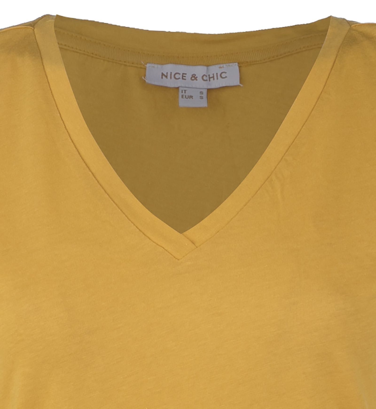 تی شرت نخی زنانه - یوپیم - زرد - 5