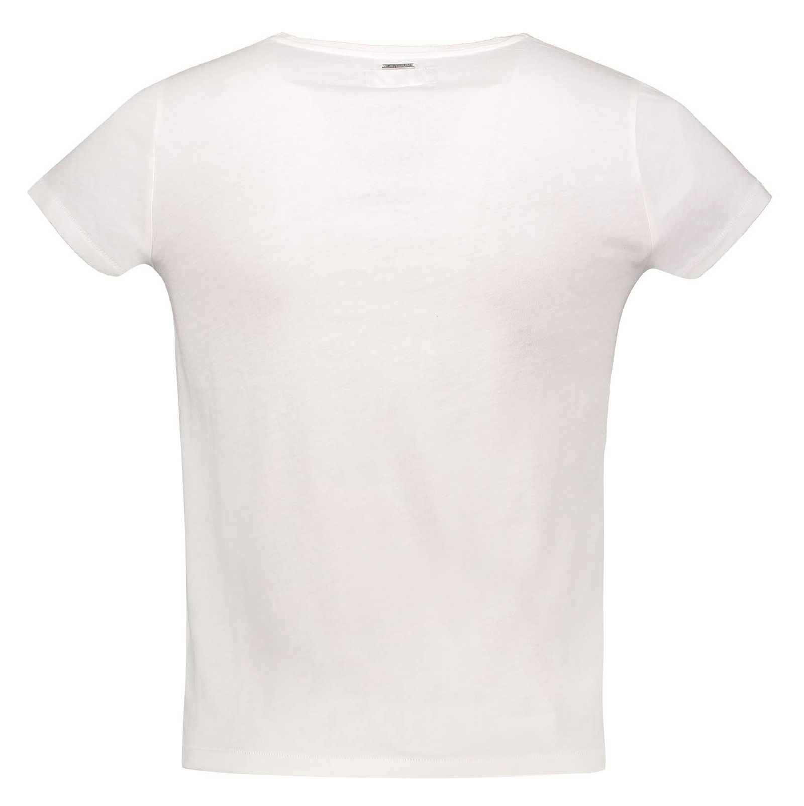تی شرت نخی یقه گرد مردانه EVANS - پپه جینز - آبي - 3