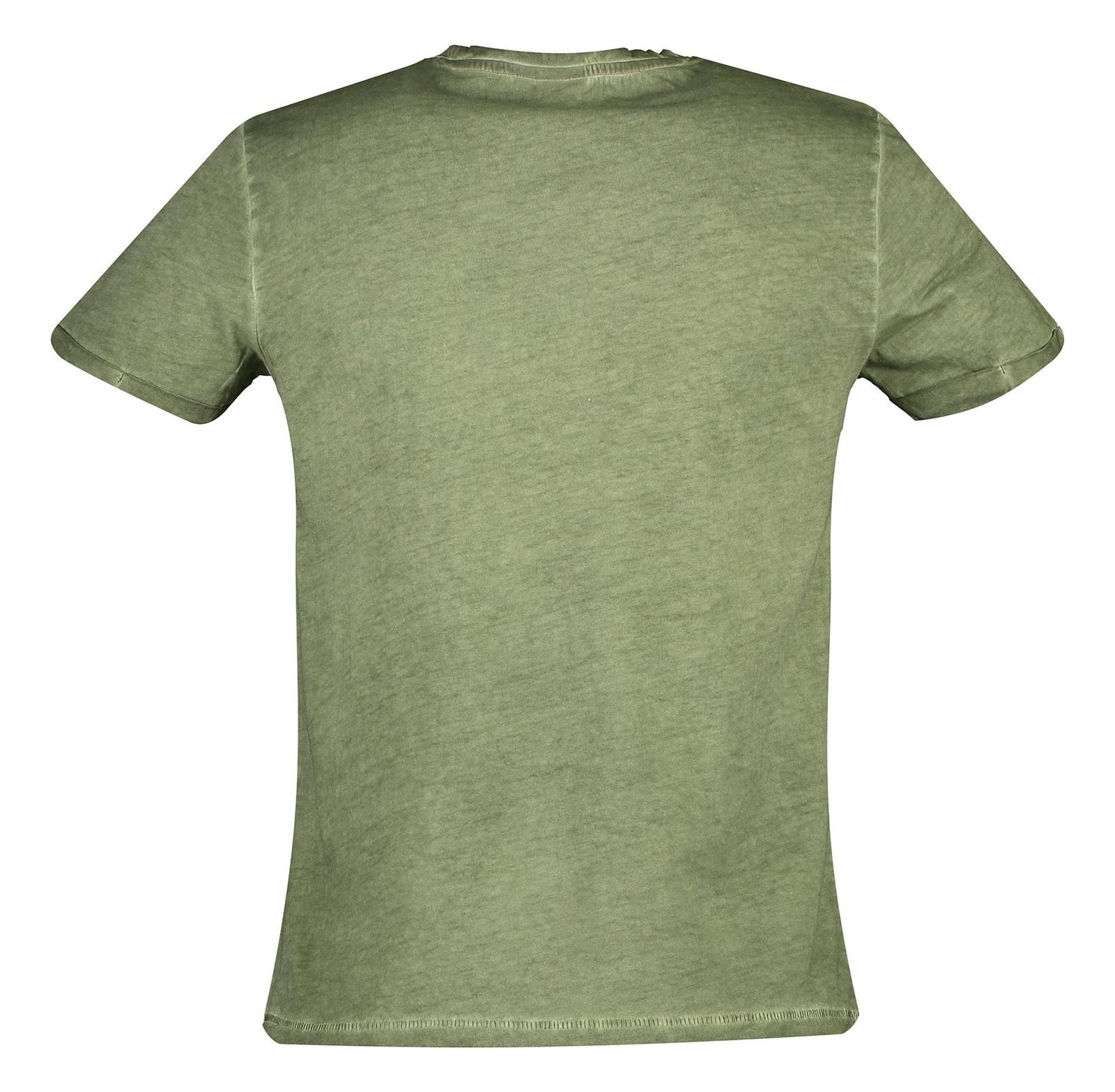 تی شرت نخی یقه گرد مردانه - یوپیم - زيتوني - 3