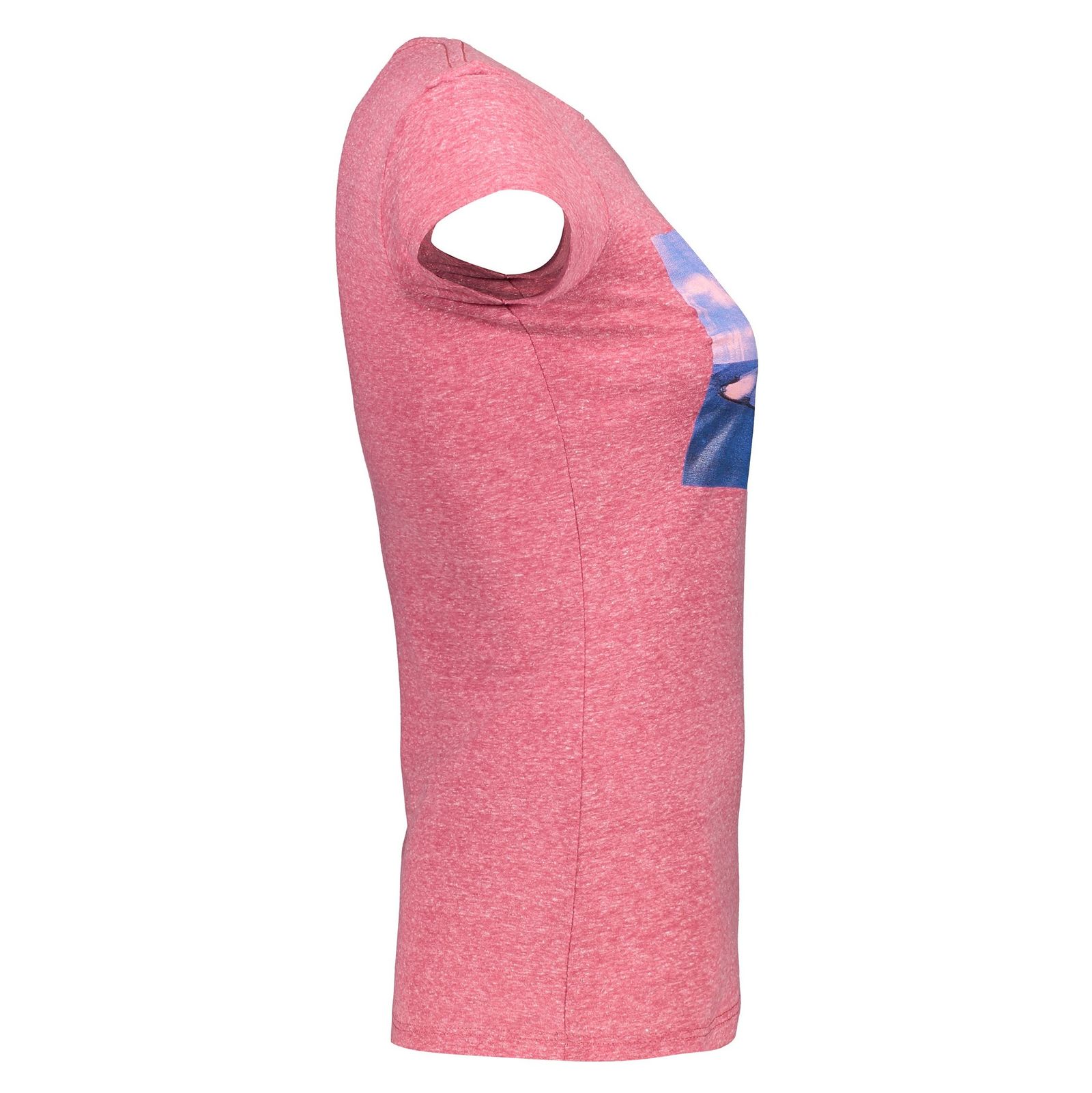 تی شرت یقه گرد زنانه - متی - آبي روشن - 10