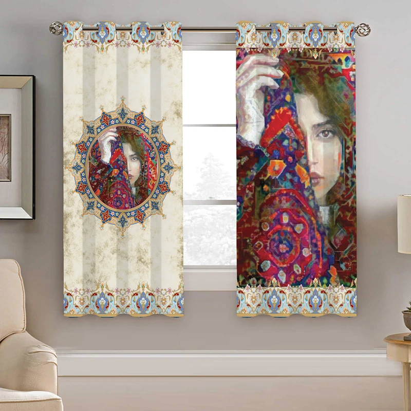 پرده نیروانا مدل plk2083 سایز 190 × 140 سانتی متر