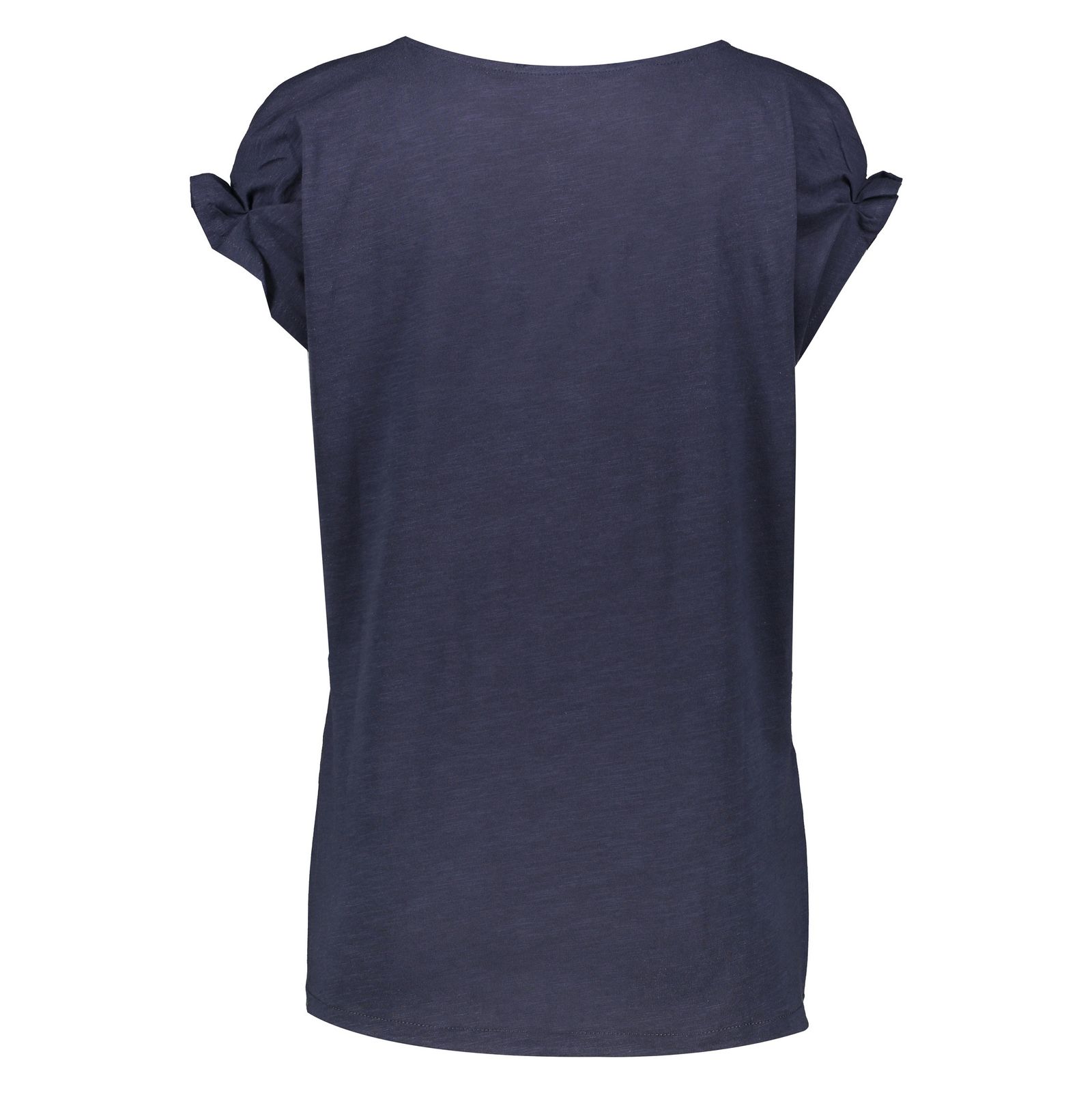 تی شرت نخی یقه هفت زنانه - ویولتا بای مانگو - سرمه ای - 2