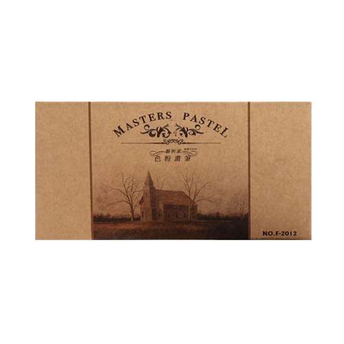 پاستل گچی 12 رنگ ماریس مدل F-2012