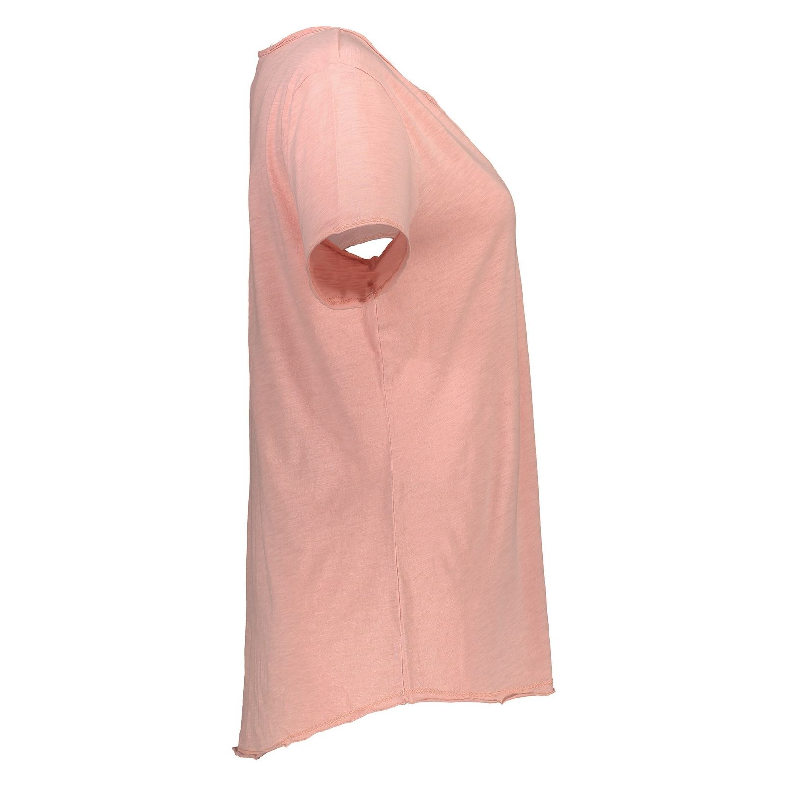 تی شرت نخی یقه گرد زنانه - یوپیم - صورتي - 4