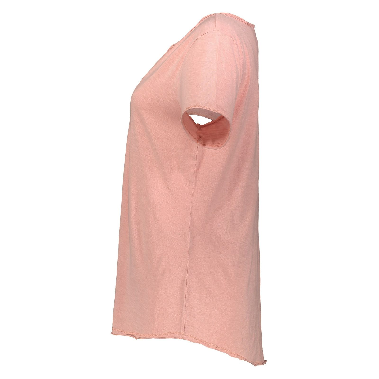 تی شرت نخی یقه گرد زنانه - یوپیم - صورتي - 5
