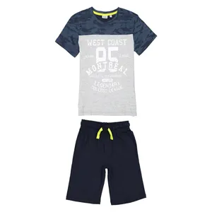 تی شرت و شلوارک نخی پسرانه - بلوکیدز