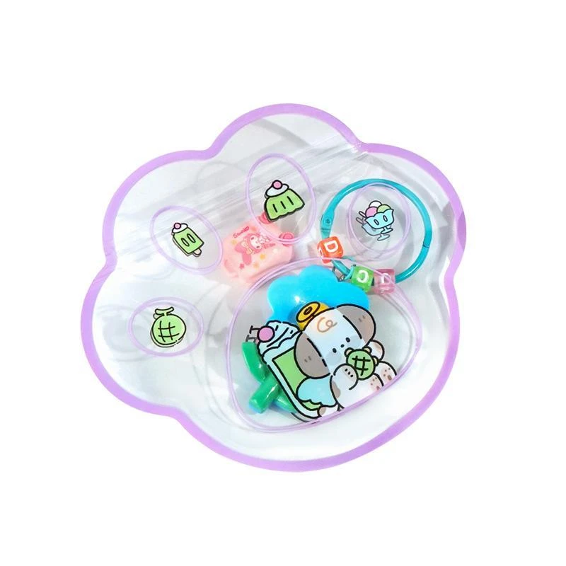 کیسه زیپ دار مدل پنجه سگ خوشحال بسته 4 عددی