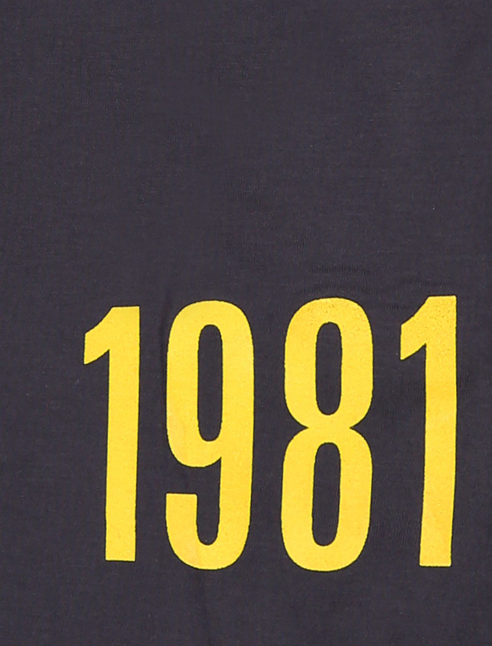 تی شرت و شلوارک نخی پسرانه 1981 - خرس کوچولو - زرد / سرمه اي - 8