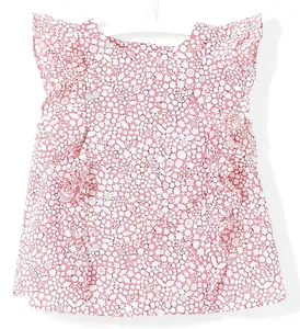 بلوز نخی یقه گرد دخترانه Lilly - جاکادی