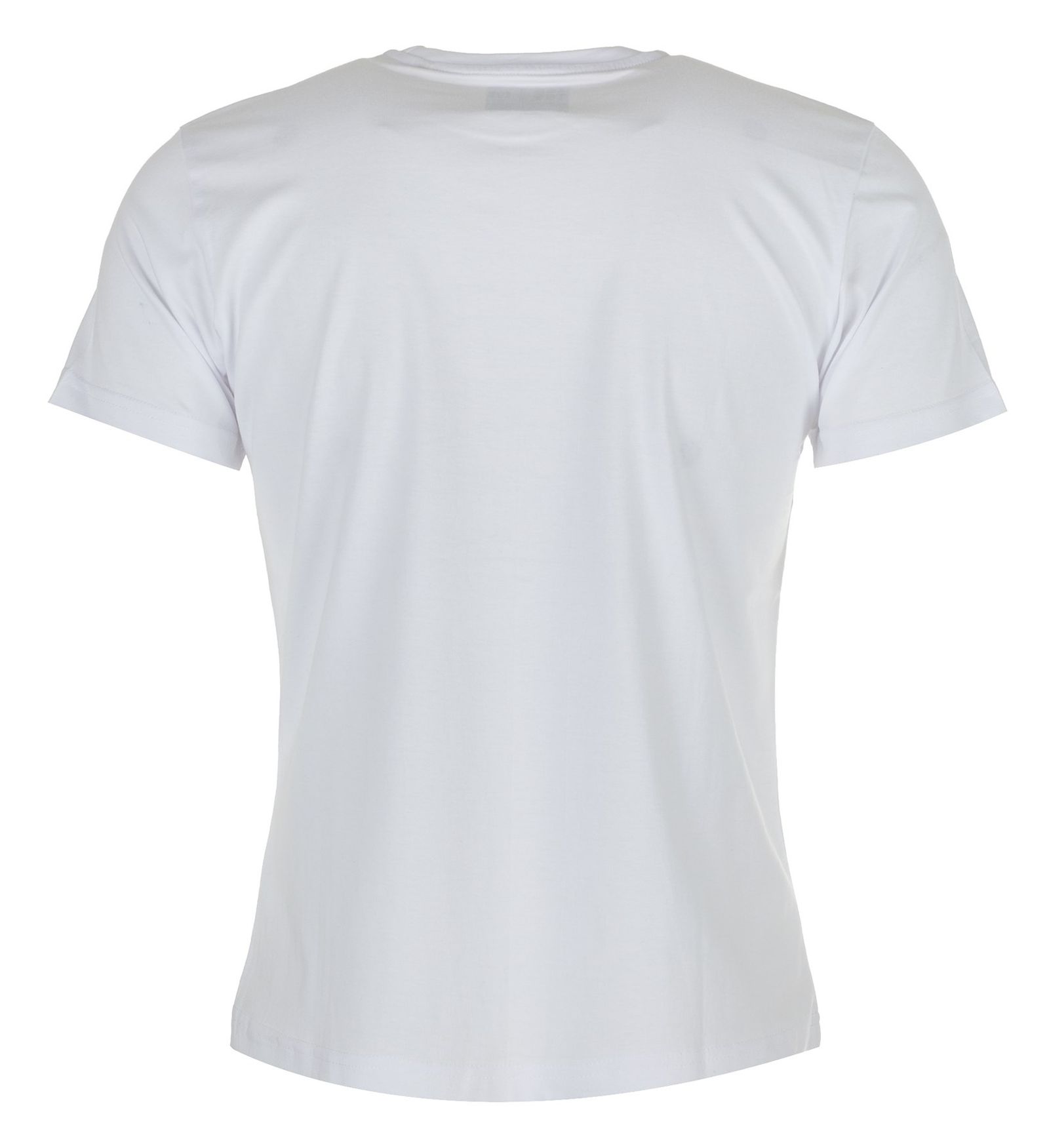 تی شرت نخی یقه گرد مردانه - 63 - سفيد - 3
