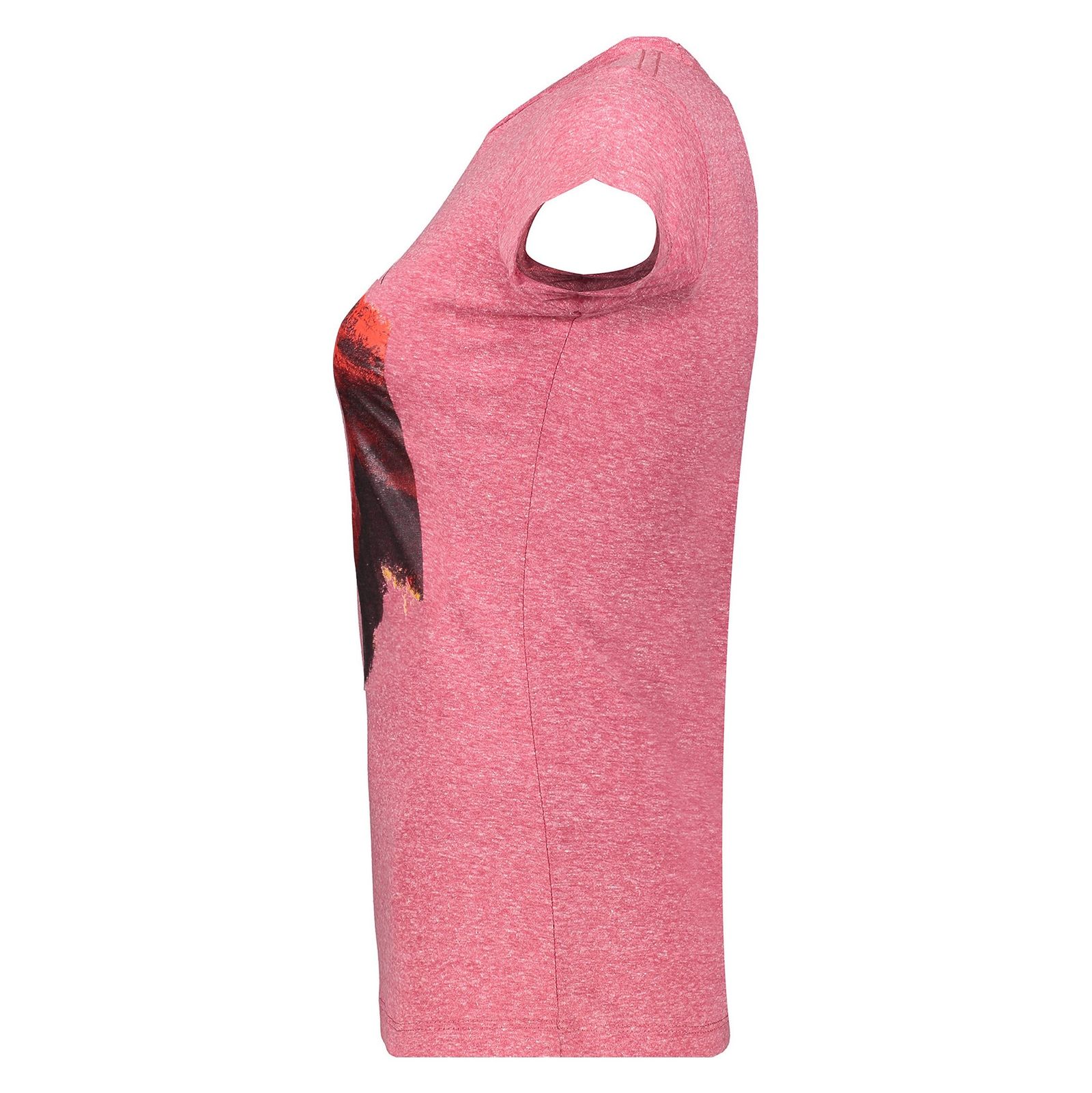 تی شرت یقه گرد زنانه - متی - بنفش - 15