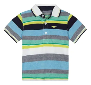 پولوشرت نخی آستین کوتاه پسرانه - جی بای جسپرکنران