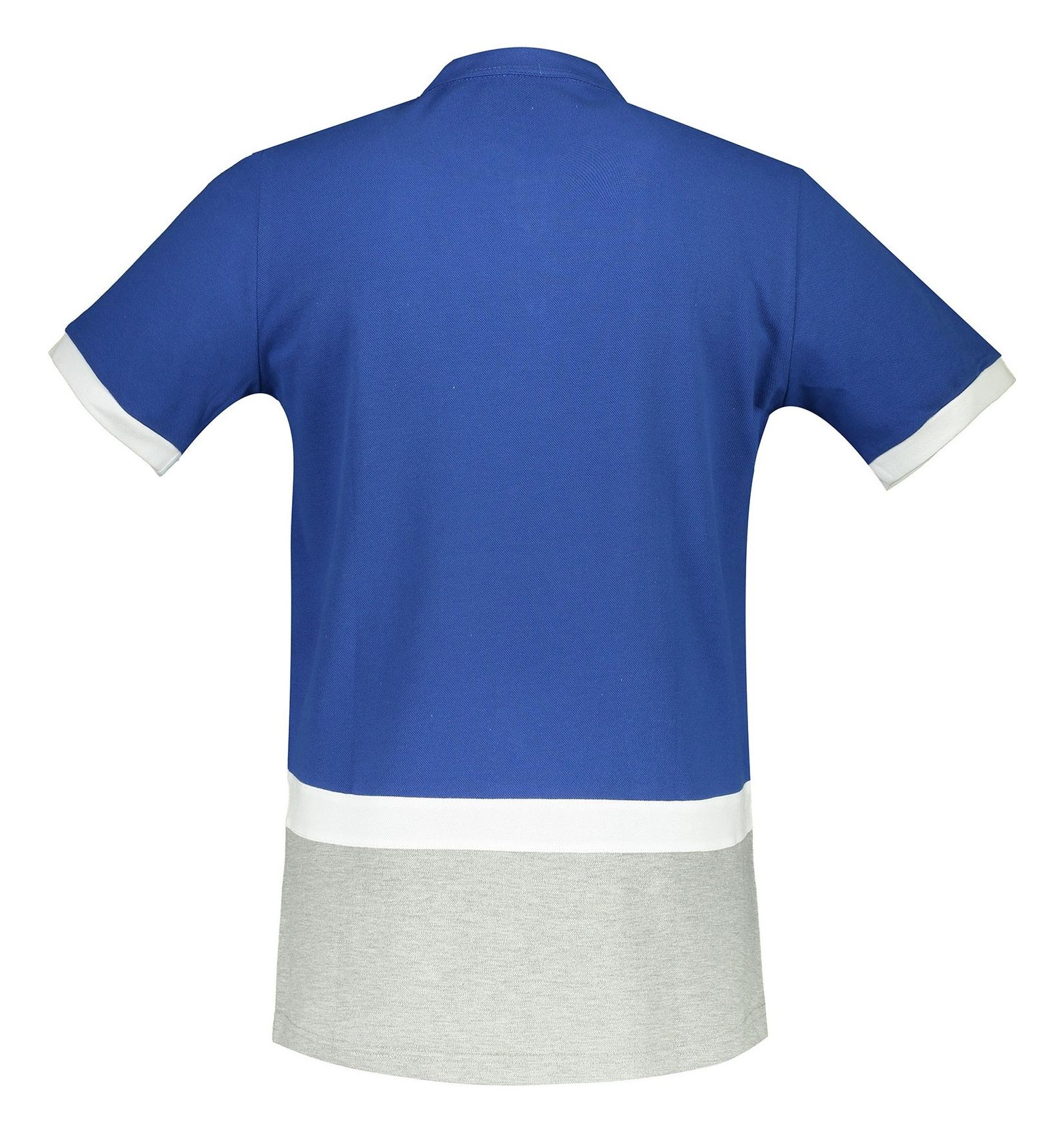 تی شرت نخی یقه گرد مردانه - جامه پوش آرا - آبي - 3