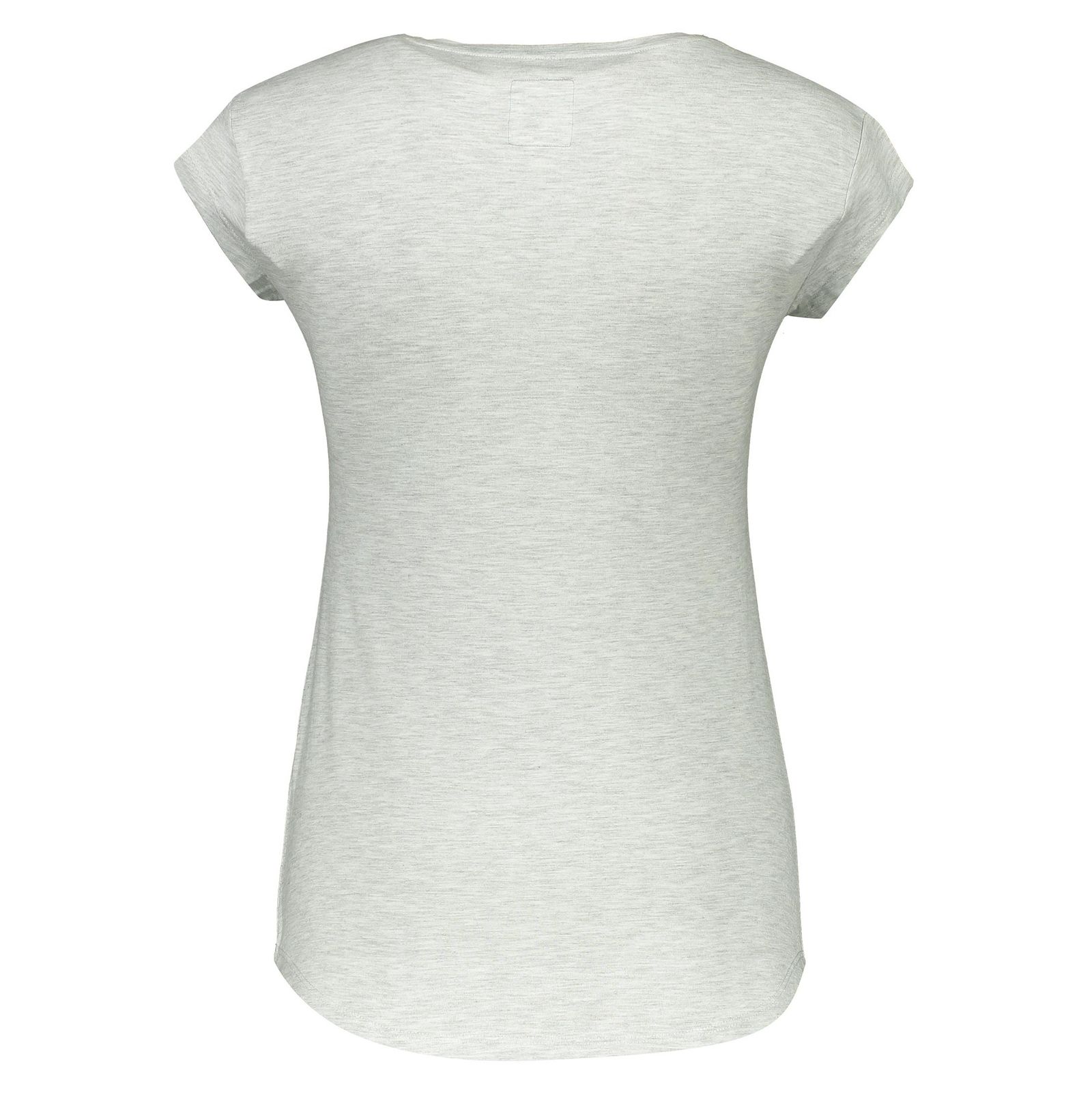 تی شرت یقه گرد زنانه - گارودی - طوسي روشن  - 3