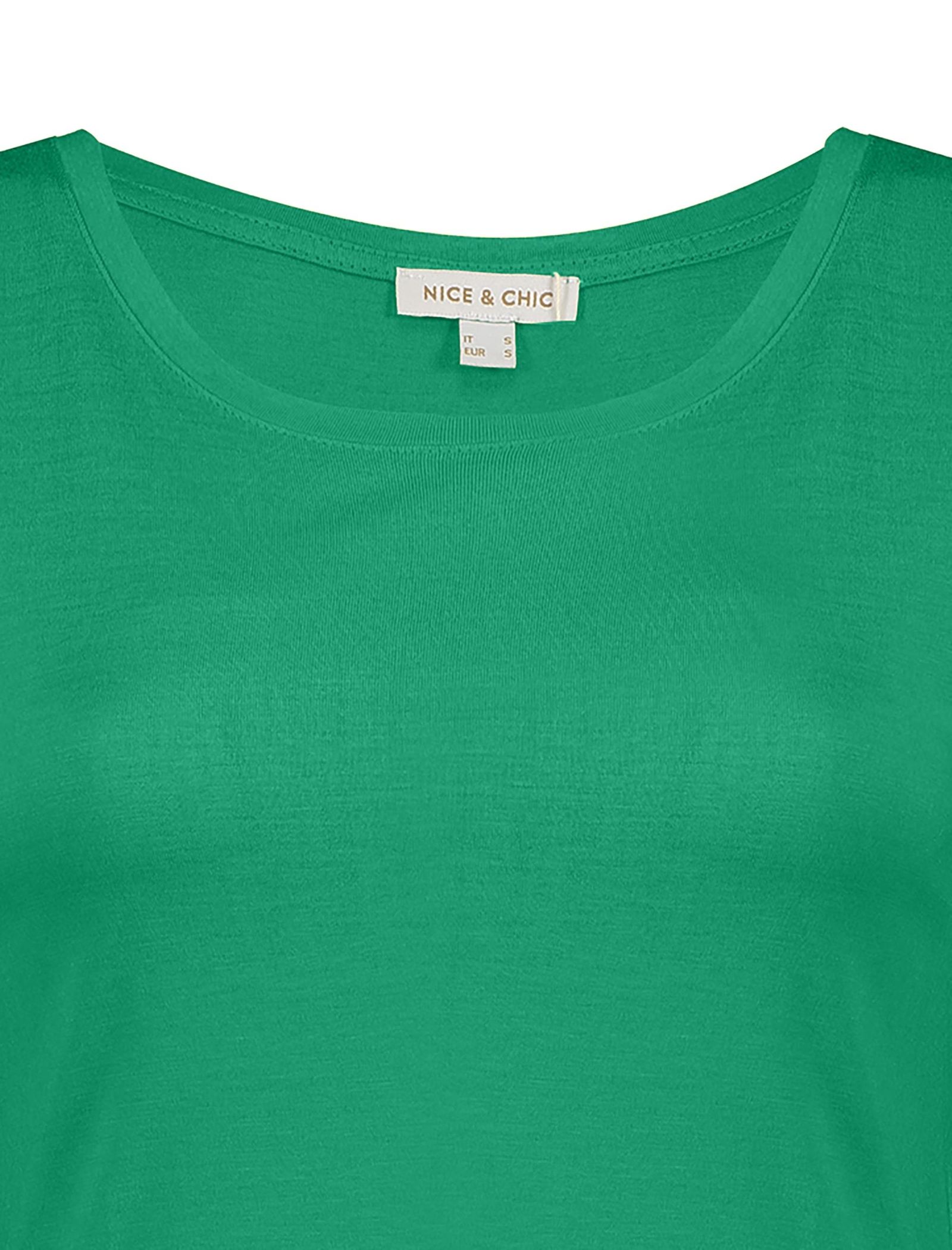 تی شرت ویسکوز یقه گرد زنانه - یوپیم - سبز  - 6