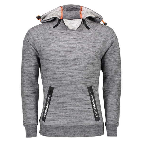 هودی ورزشی جلو بسته مردانه Gym Tech Double Zip - سوپردرای