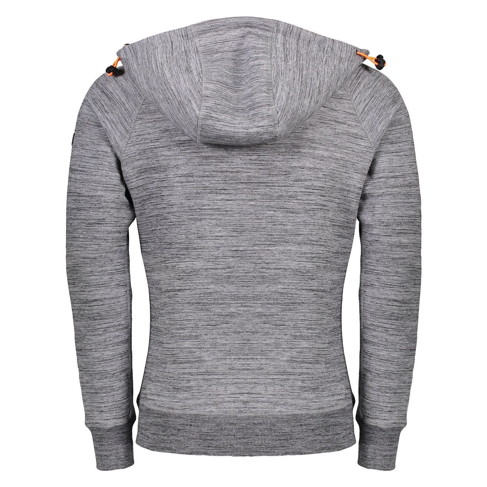 هودی ورزشی جلو بسته مردانه Gym Tech Double Zip - سوپردرای - طوسي - 3