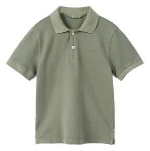 پولوشرت نخی آستین کوتاه پسرانه - مانگو