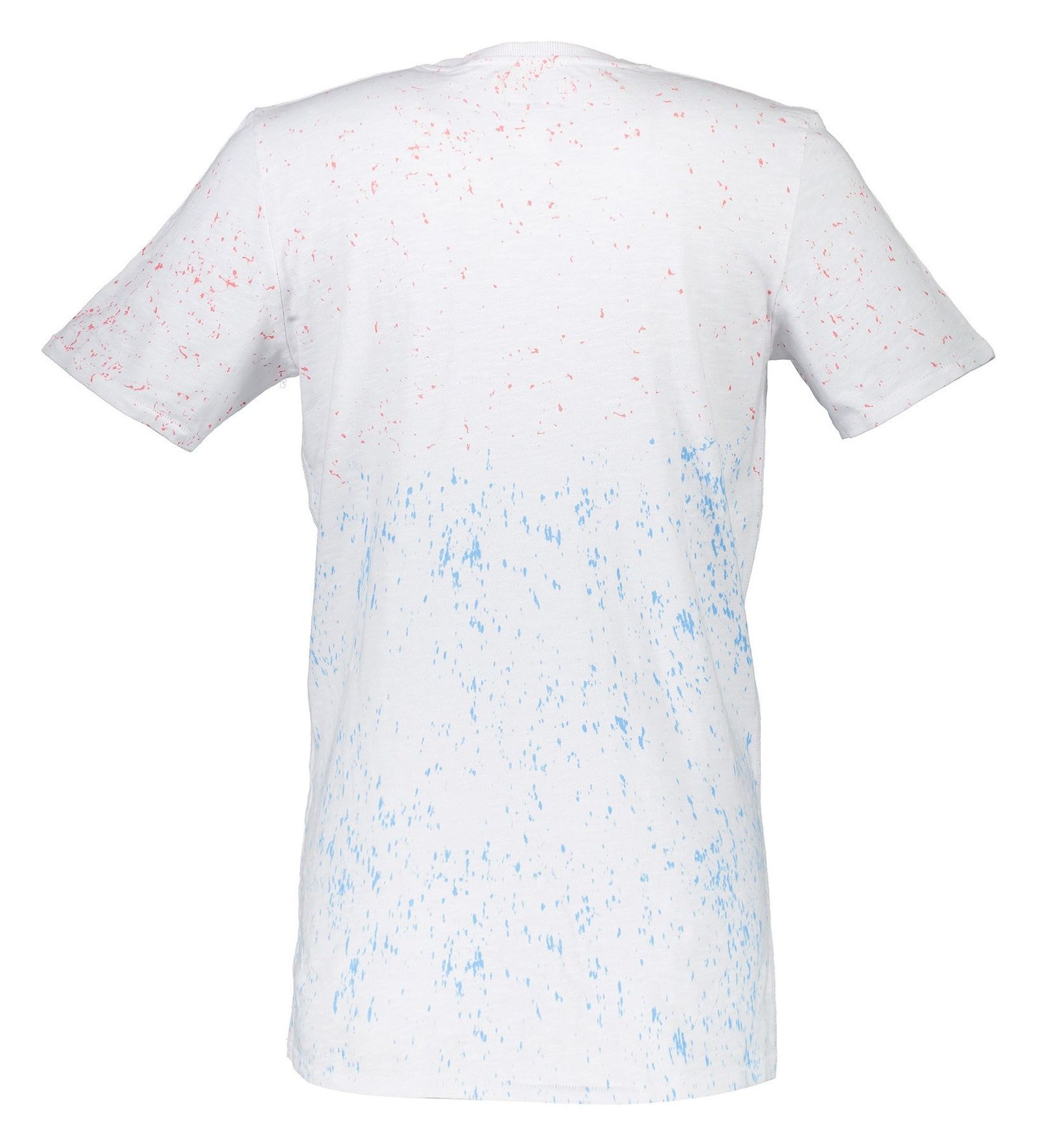 تی شرت نخی یقه گرد مردانه - سوپردرای - سفيد - 3