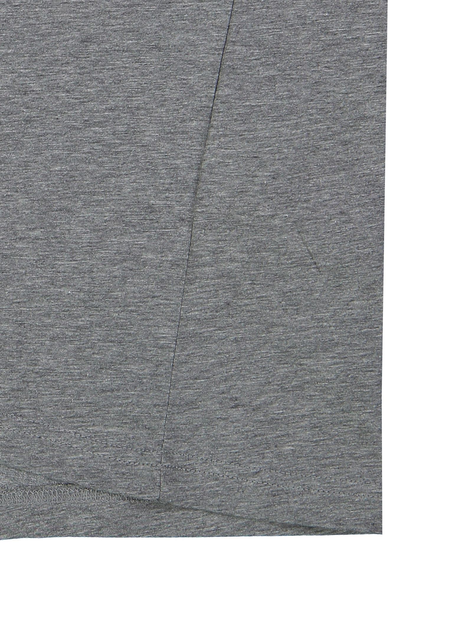 تی شرت نخی یقه گرد مردانه Topical - باس اورنج - طوسي - 7