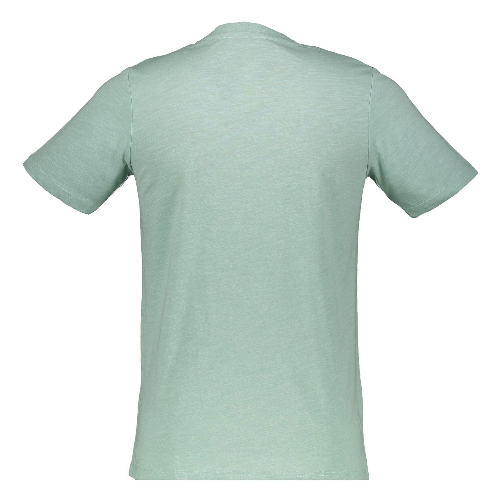 تی شرت نخی یقه گرد مردانه - جک اند جونز - سبز - 3