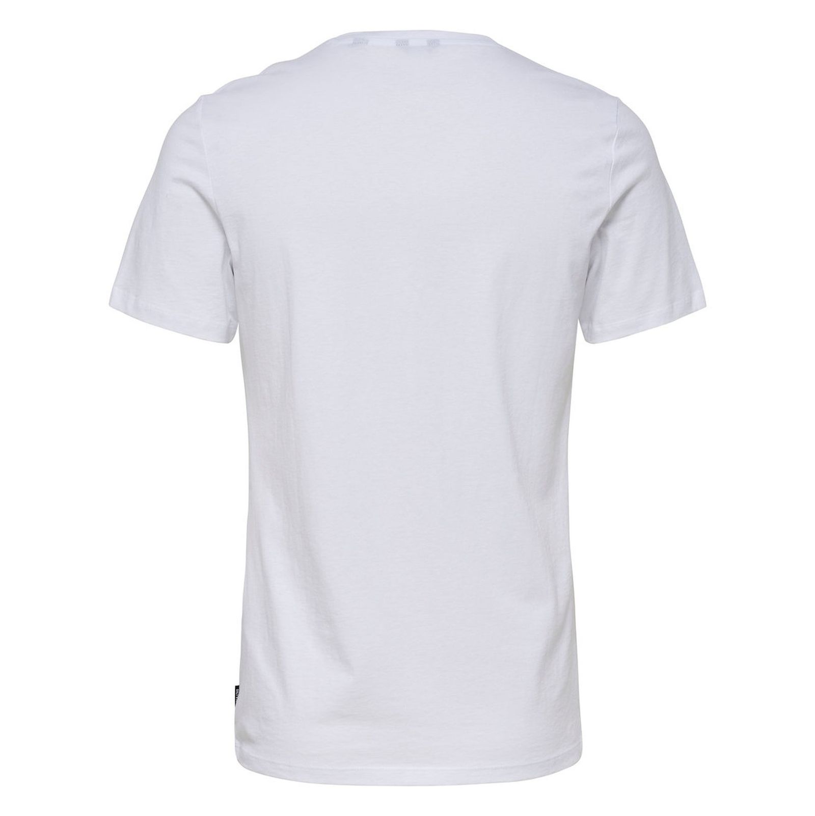تی شرت نخی یقه گرد مردانه - اونلی اند سانز - سفيد - 4