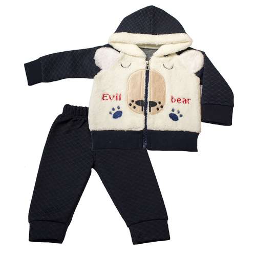 ست سویشرت و شلوار بچه گانه طرح خرس ناقلا