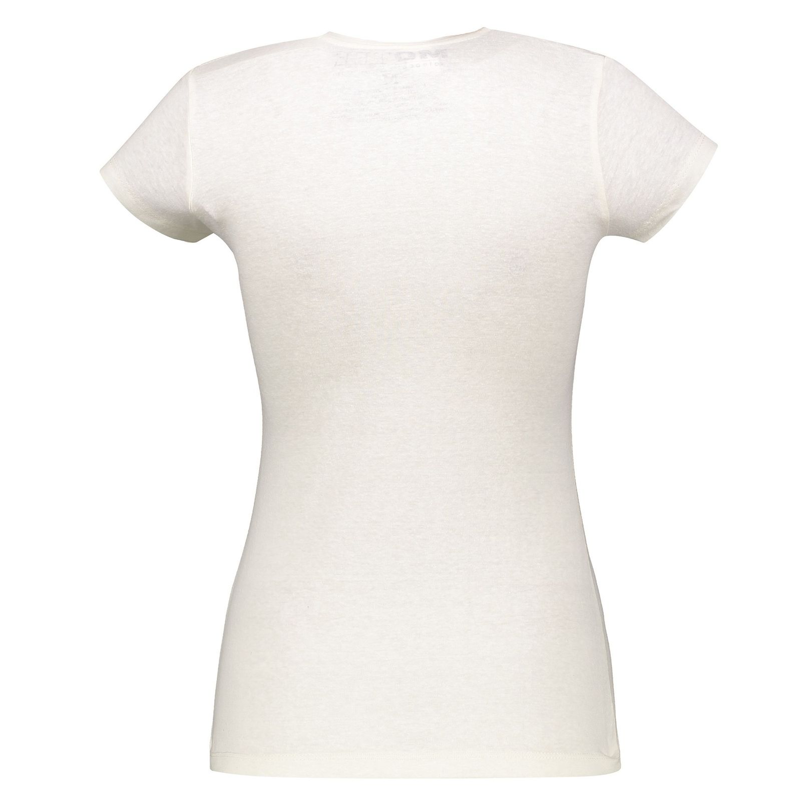 تی شرت یقه گرد زنانه - متی - سفيد - 3