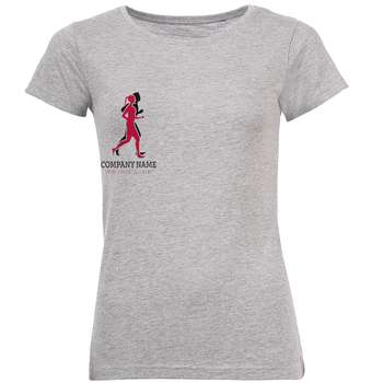 تی شرت زنانه طرح Run کد C17