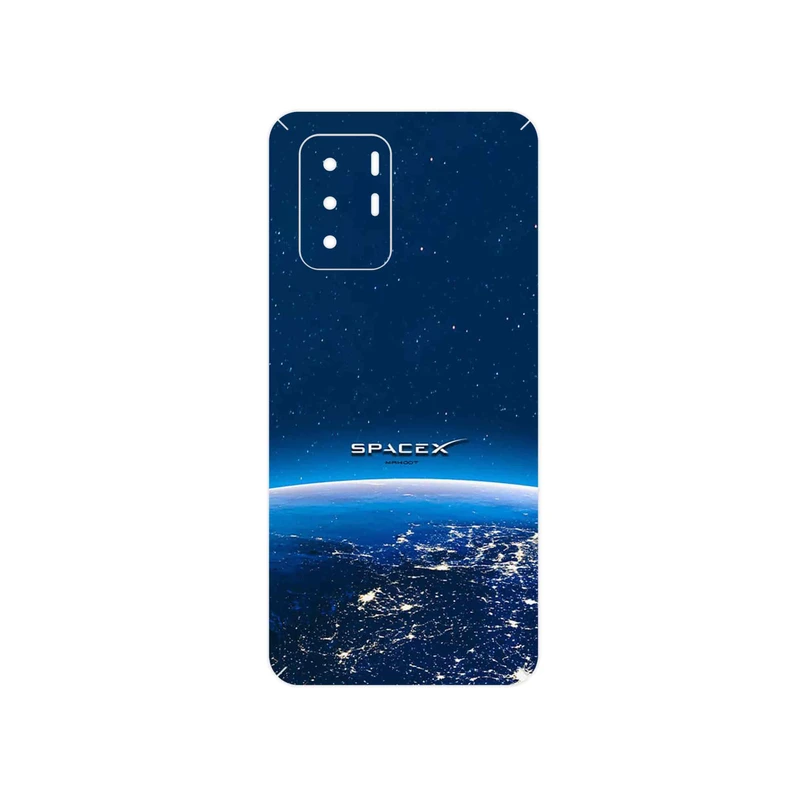 برچسب پوششی ماهوت مدل Space X مناسب برای گوشی موبایل شیائومی Poco X3 GT 5G