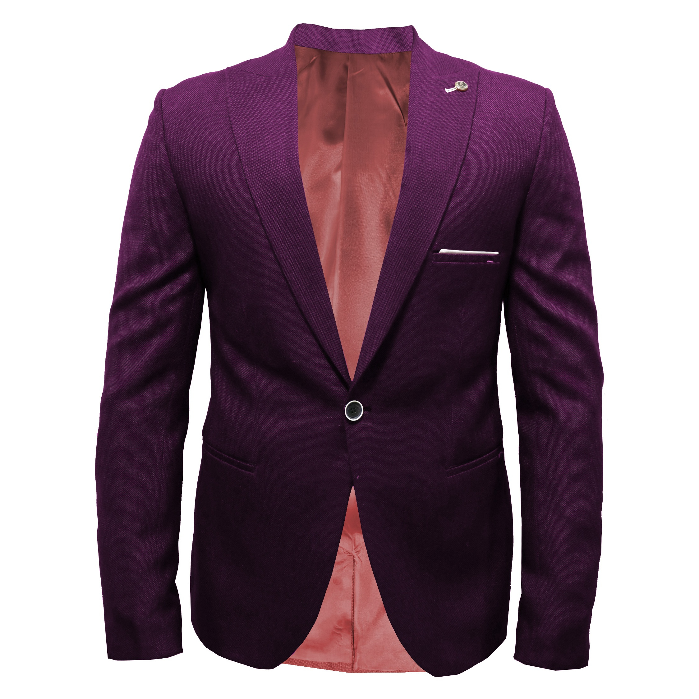 کت تک مردانه مدل purple wide cont