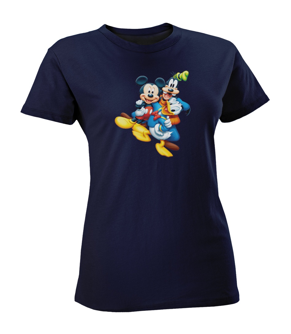تی شرت زنانه مسترمانی طرح Disney کد 1102