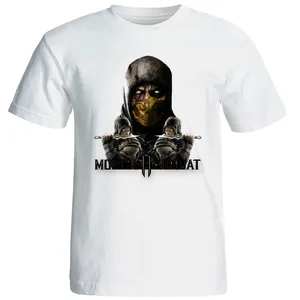 تیشرت مردانه طرح مورتال کامبت کد 15736