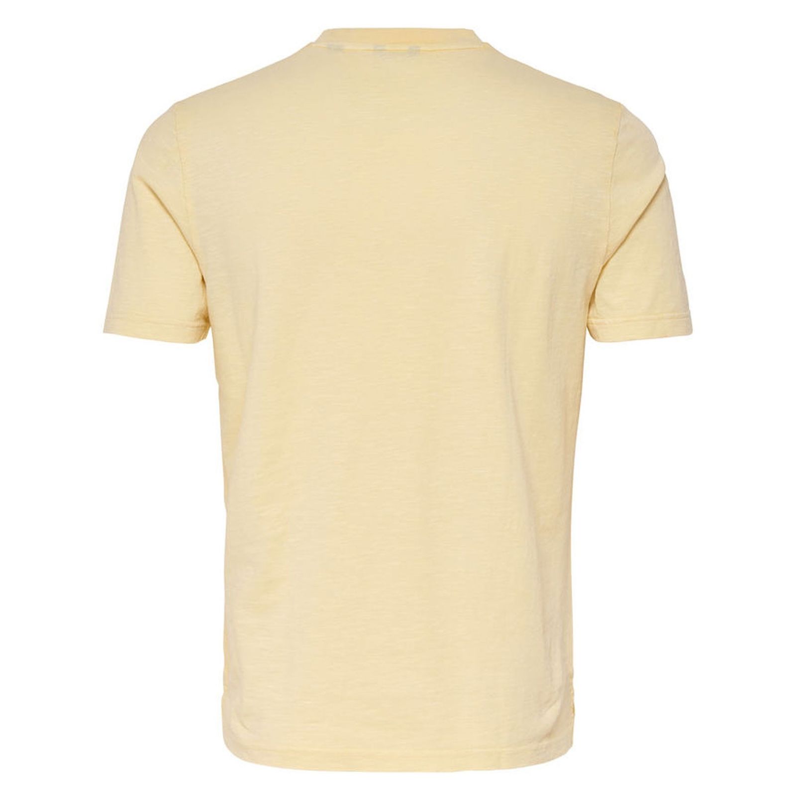 تی شرت نخی یقه گرد مردانه - اونلی اند سانز - زرد - 4